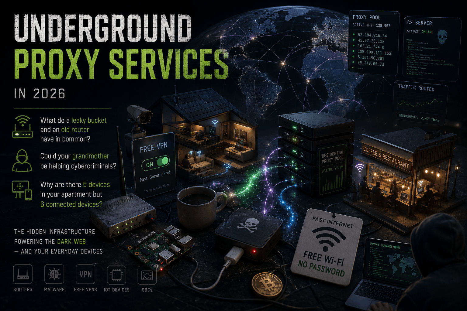 Les services de proxy clandestins en 2026